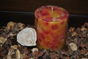 Paraffin Wax Candle, Scented Wax Candle, Aromatic Wax Candle, Pillar Candle, Chunk Pillar Candle