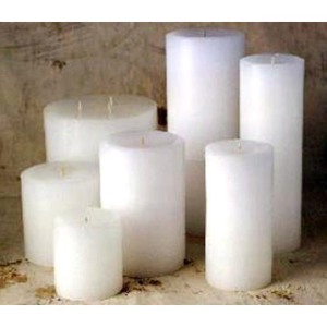 White Paraffin Candles, Gel Wax, Beeswax, Palm Wax, Beautiful Candle,  Elegant Candles